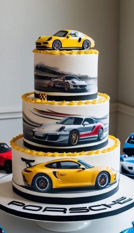 Gâteau voiture